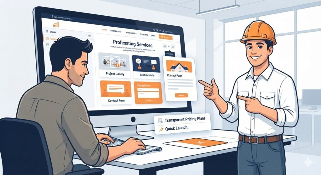Website Design Contractors Services