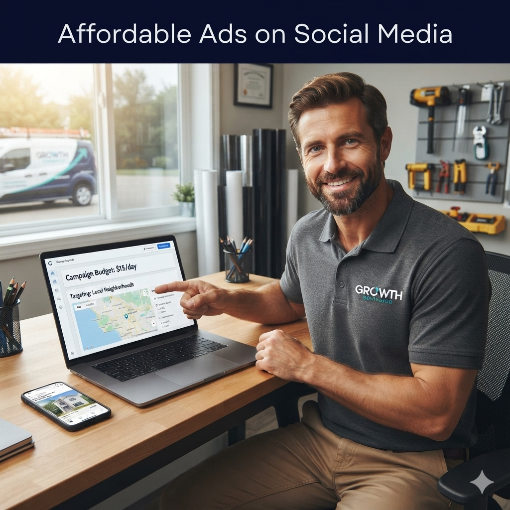 Window Tinting Social Media Ads Services