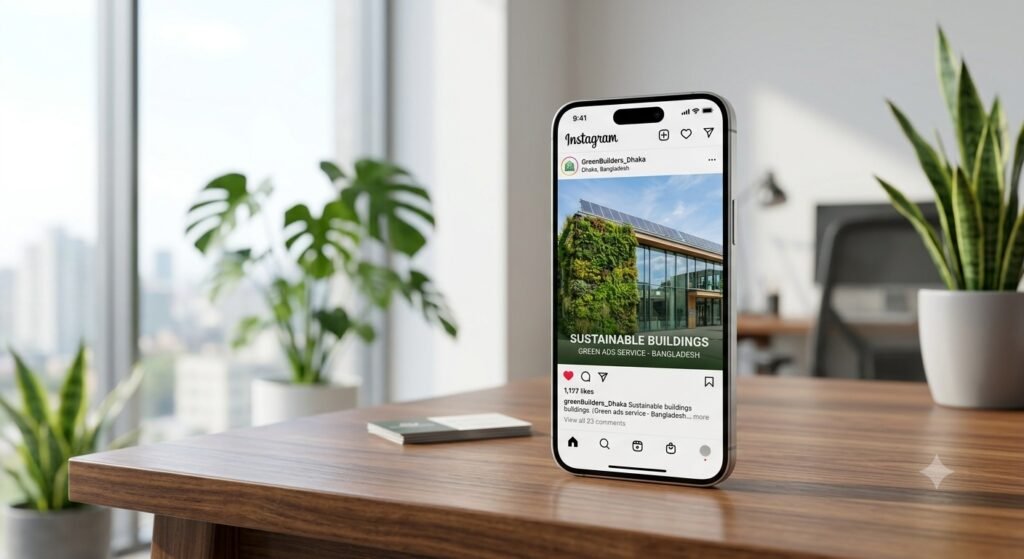 Green Building Social Media Ads Service