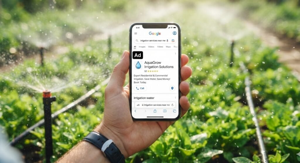 Irrigation Google Search Ads Service