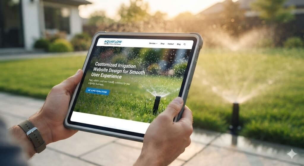 Irrigation Website Design Service