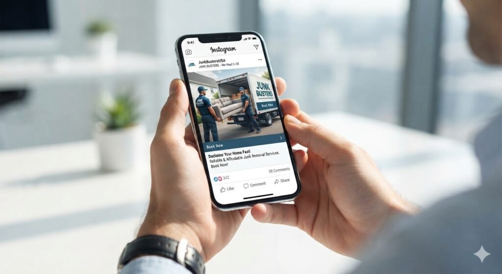 Junk Removal Social Media Ads Service