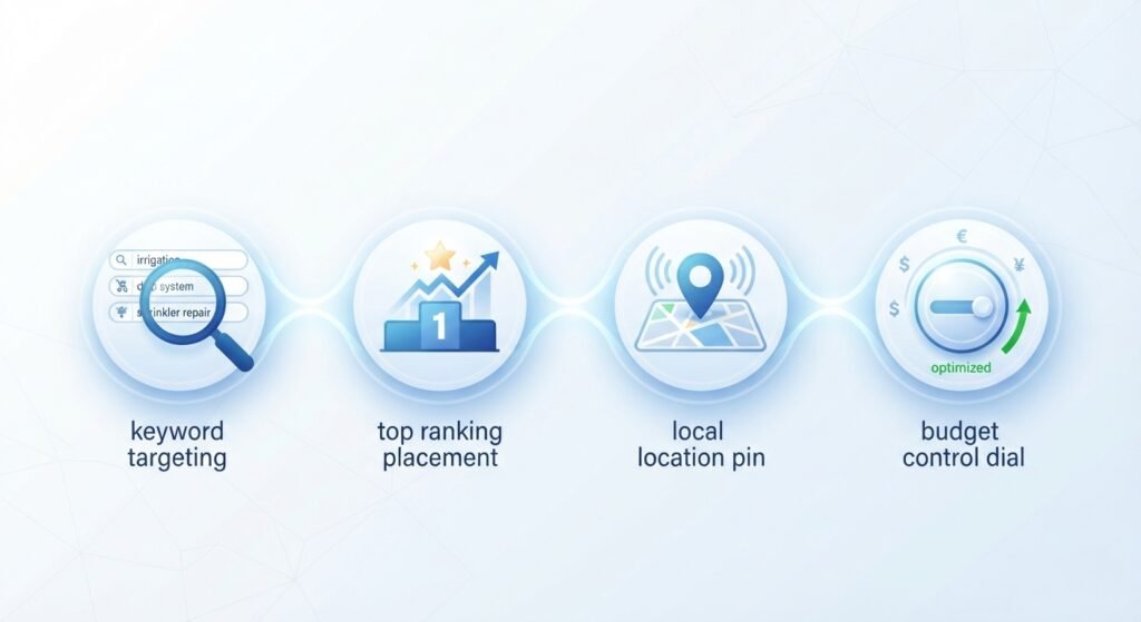 Top Google Search Rankings for Irrigation Companies
